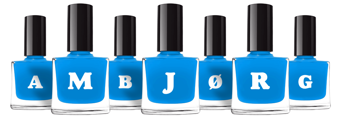 Ambjørg glossy logo