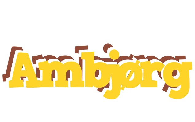 Ambjørg hotcup logo