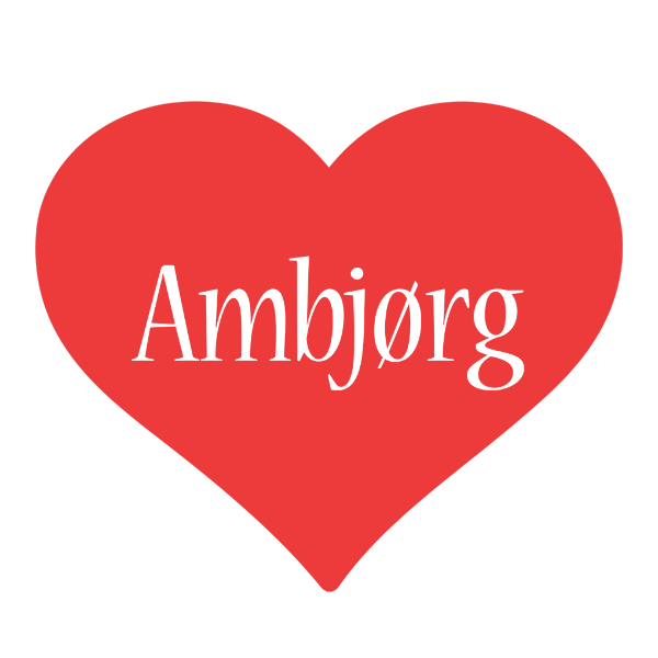 Ambjørg love logo