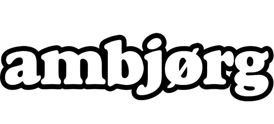 Ambjørg panda logo