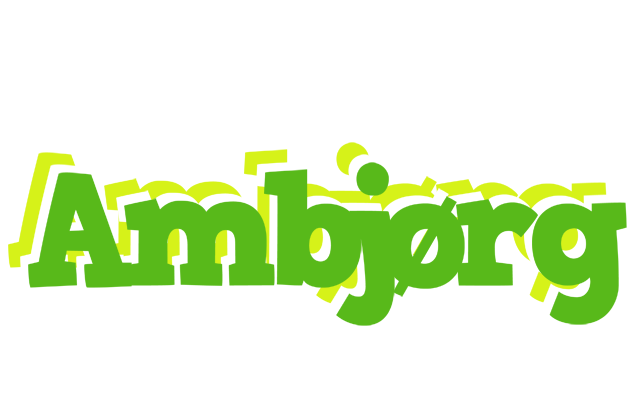 Ambjørg picnic logo