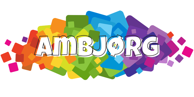Ambjørg pixels logo