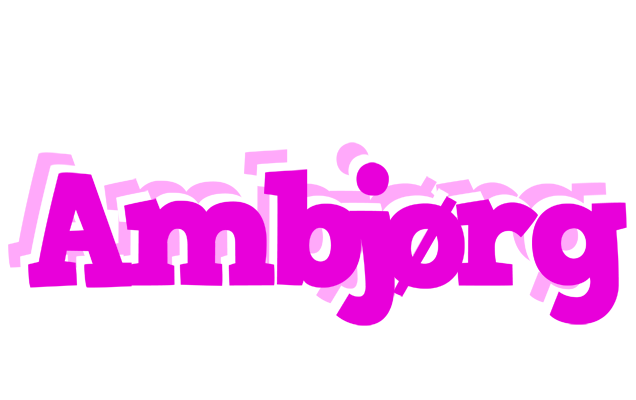 Ambjørg rumba logo