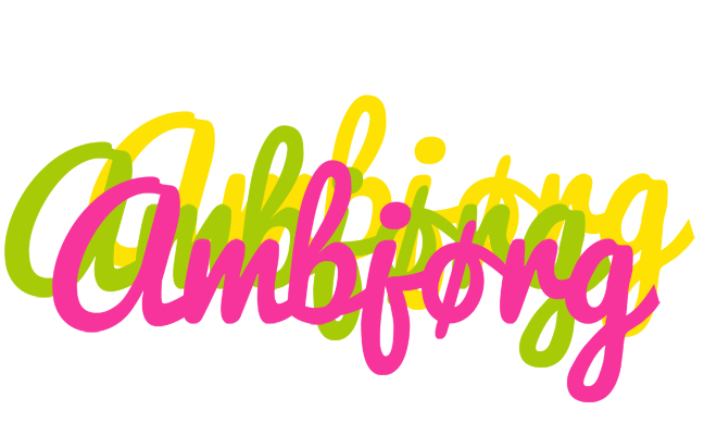Ambjørg sweets logo
