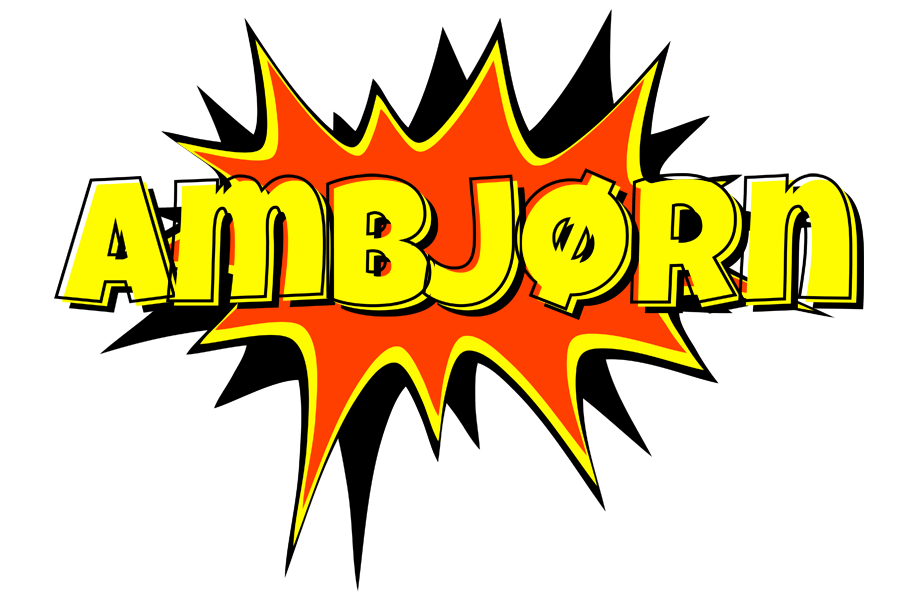 Ambjørn bazinga logo
