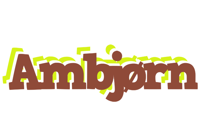 Ambjørn caffeebar logo