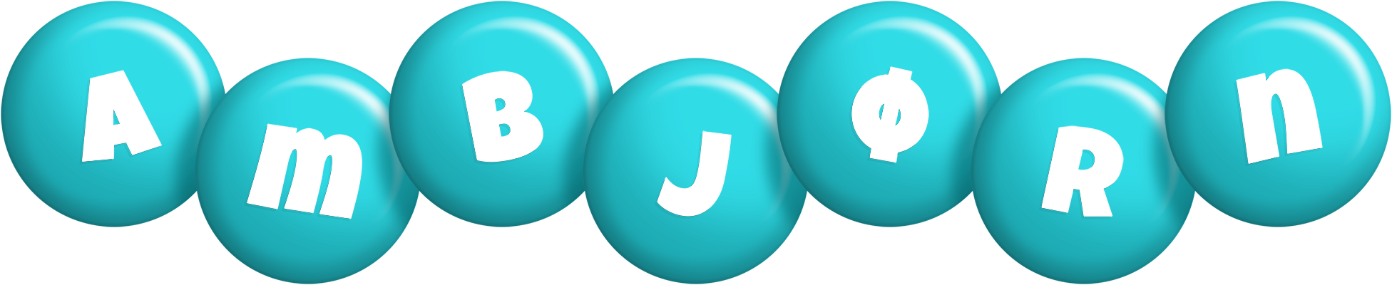 Ambjørn candy-azur logo