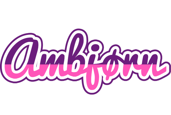 Ambjørn cheerful logo
