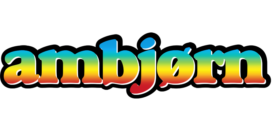 Ambjørn color logo