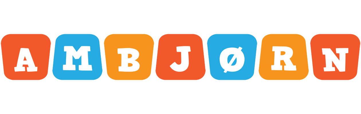 Ambjørn comics logo