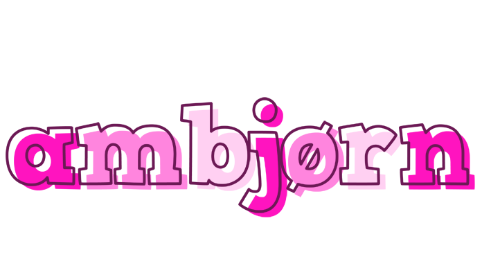 Ambjørn hello logo