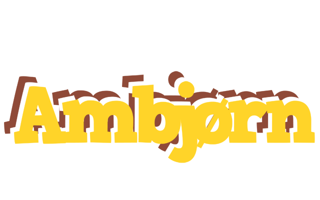 Ambjørn hotcup logo