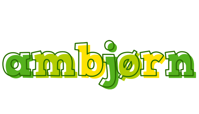 Ambjørn juice logo