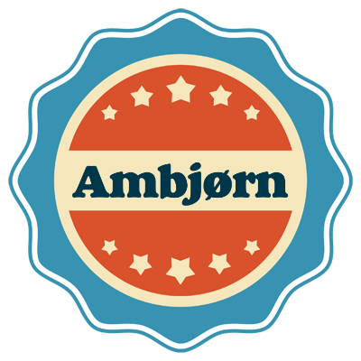 Ambjørn labels logo
