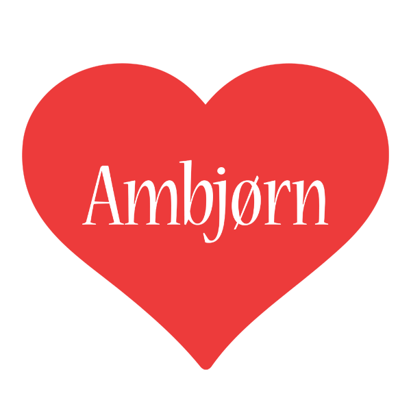 Ambjørn love logo