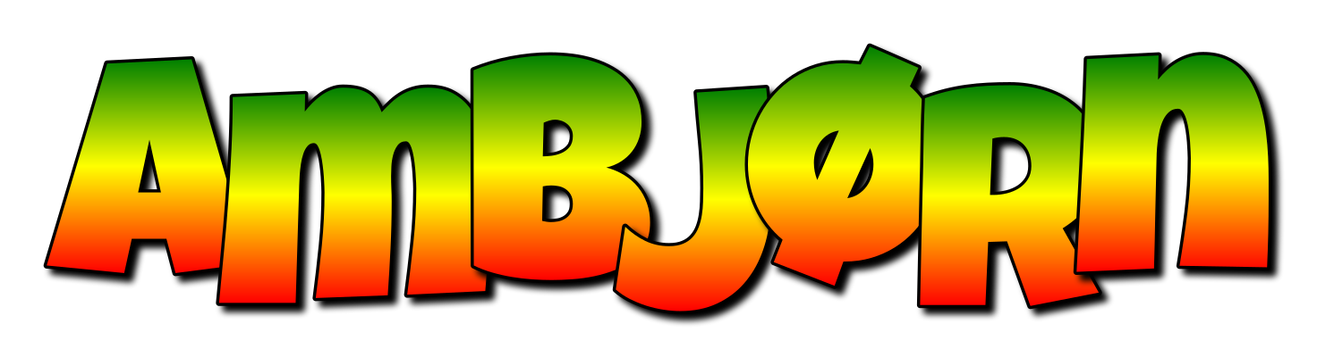 Ambjørn mango logo