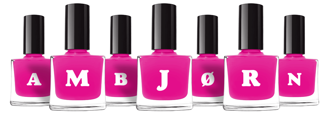 Ambjørn nails logo