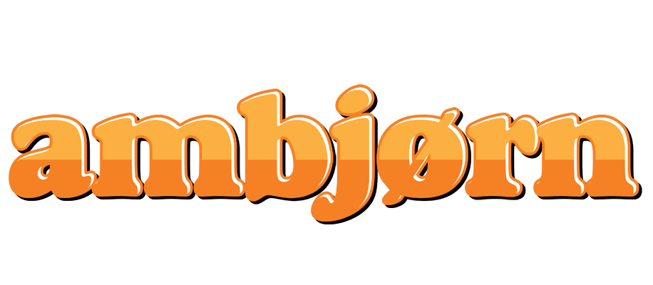 Ambjørn orange logo