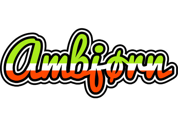Ambjørn superfun logo
