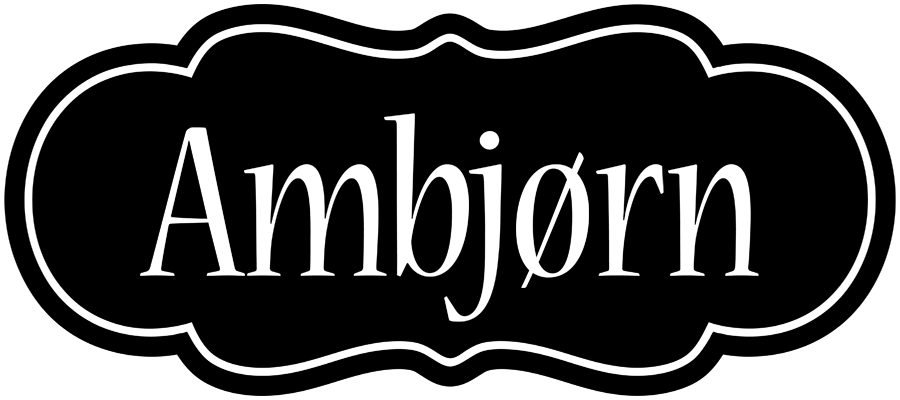 Ambjørn welcome logo