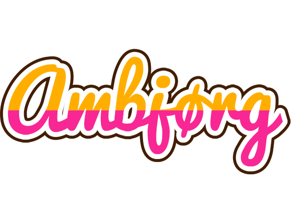 Ambjørg smoothie logo