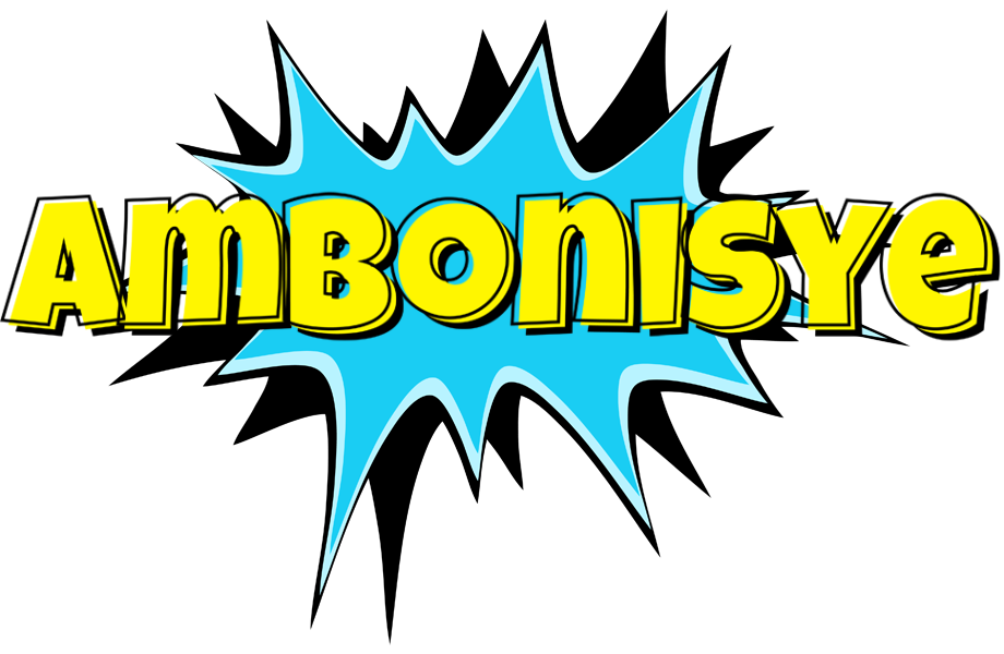 Ambonisye amazing logo