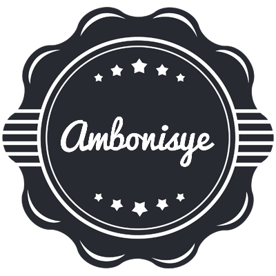 Ambonisye badge logo