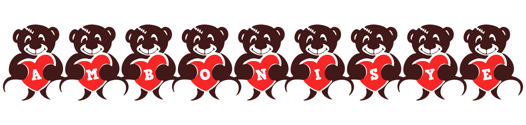 Ambonisye bear logo