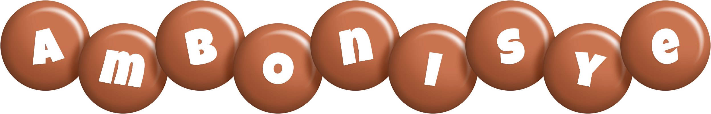 Ambonisye candy-brown logo