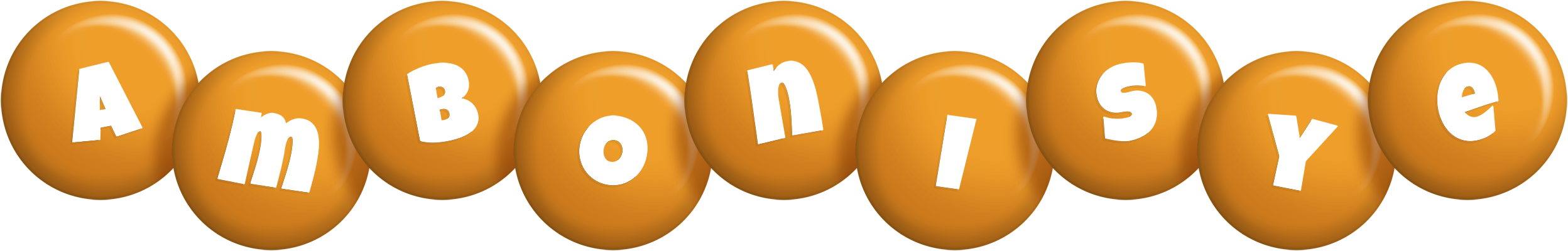 Ambonisye candy-orange logo