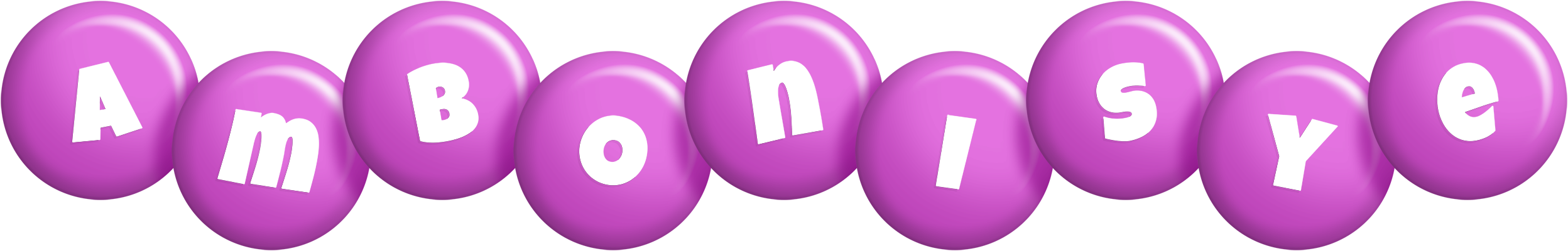 Ambonisye candy-purple logo
