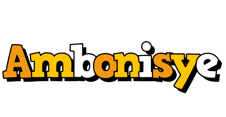 Ambonisye cartoon logo