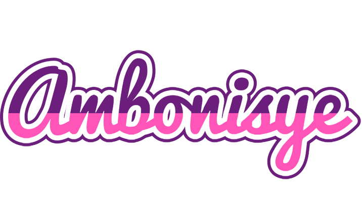Ambonisye cheerful logo