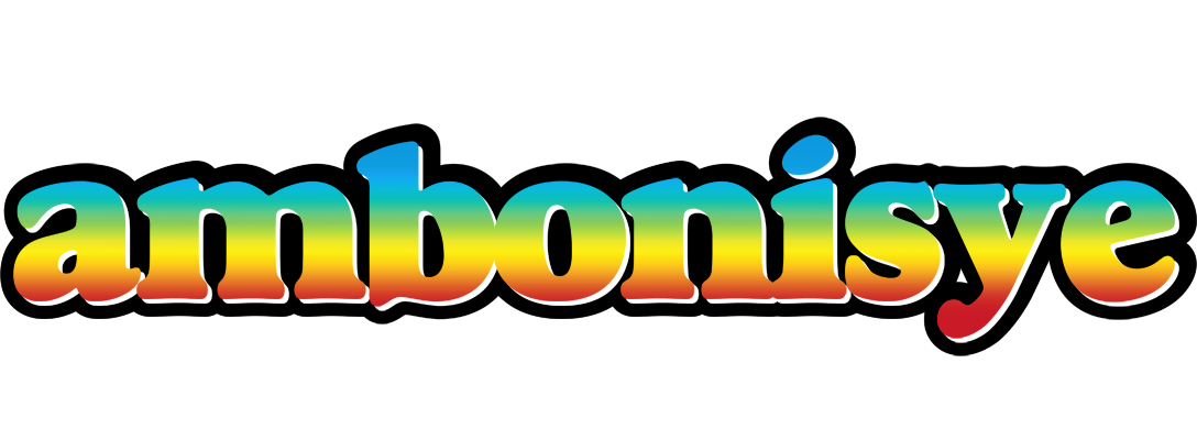 Ambonisye color logo