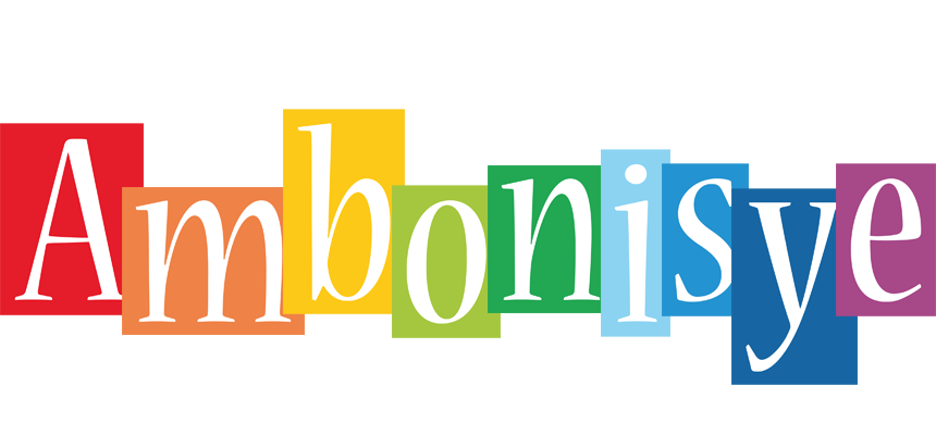Ambonisye colors logo