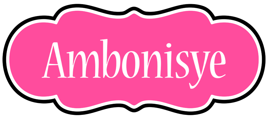 Ambonisye invitation logo