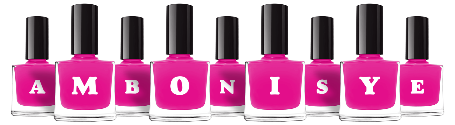 Ambonisye nails logo