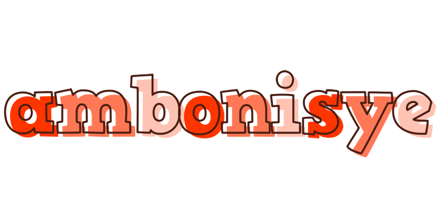 Ambonisye paint logo