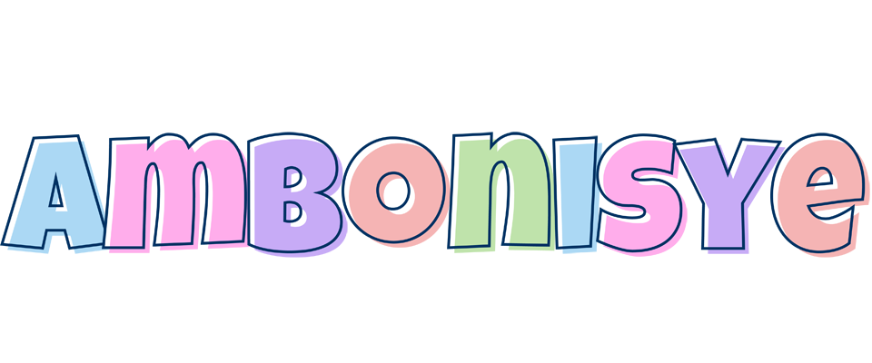 Ambonisye pastel logo