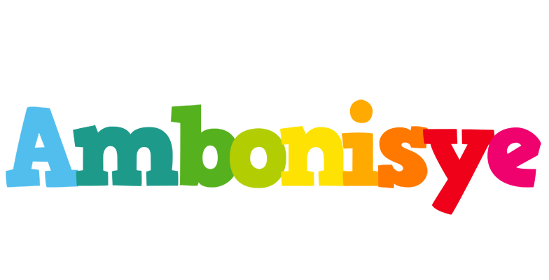 Ambonisye rainbows logo