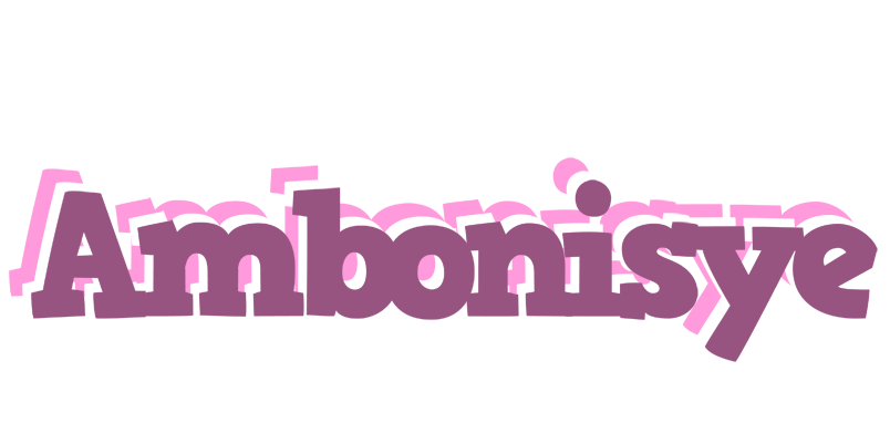 Ambonisye relaxing logo