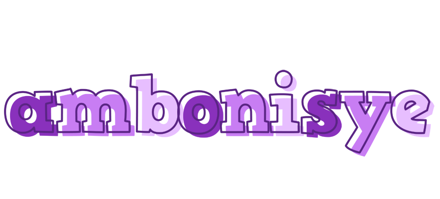 Ambonisye sensual logo