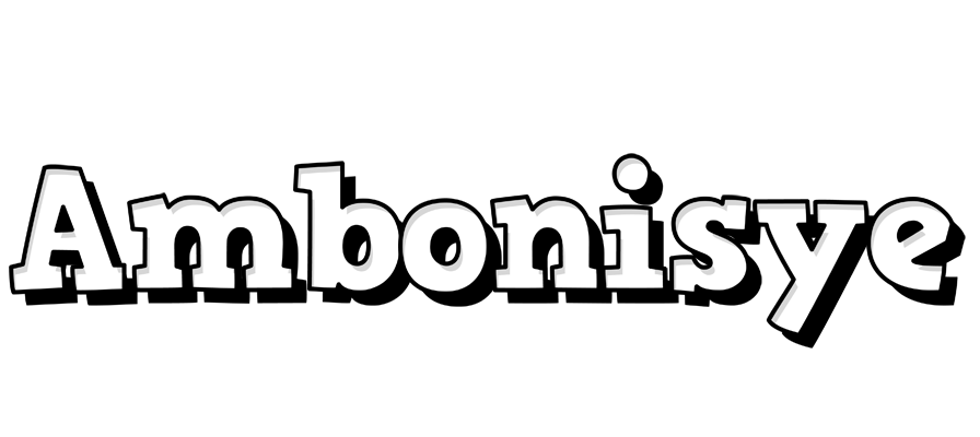 Ambonisye snowing logo