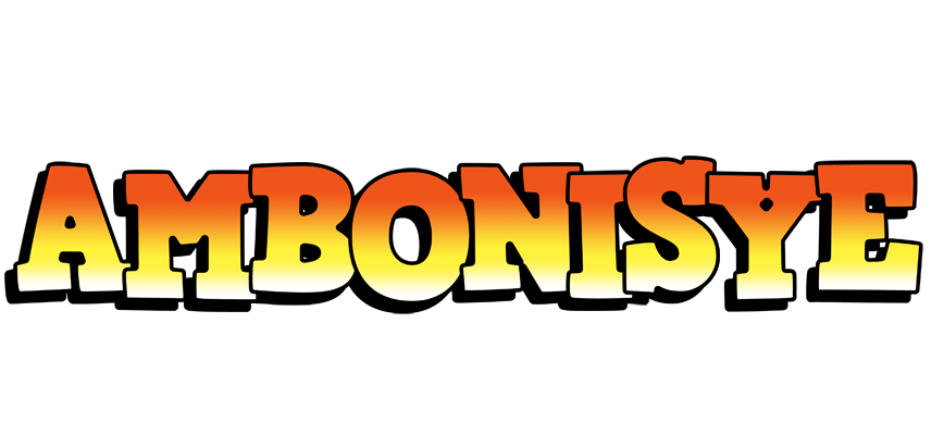 Ambonisye sunset logo
