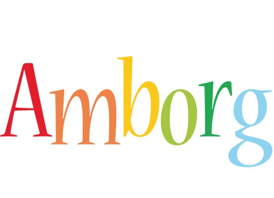 Amborg birthday logo