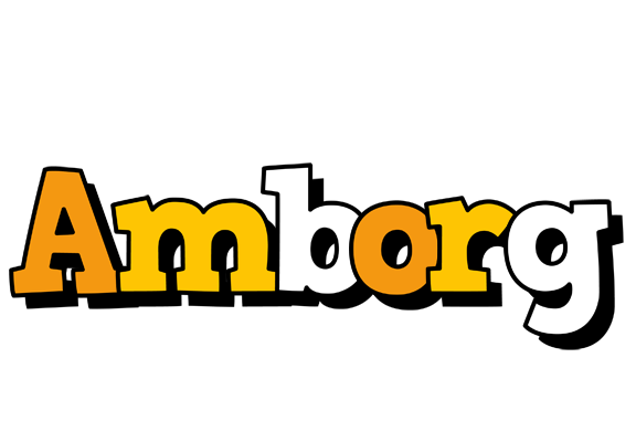 Amborg cartoon logo