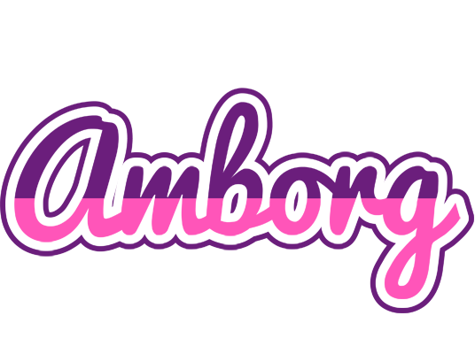 Amborg cheerful logo