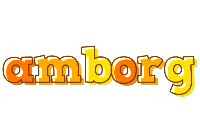 Amborg desert logo