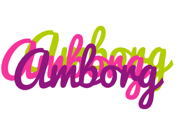 Amborg flowers logo