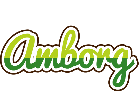 Amborg golfing logo